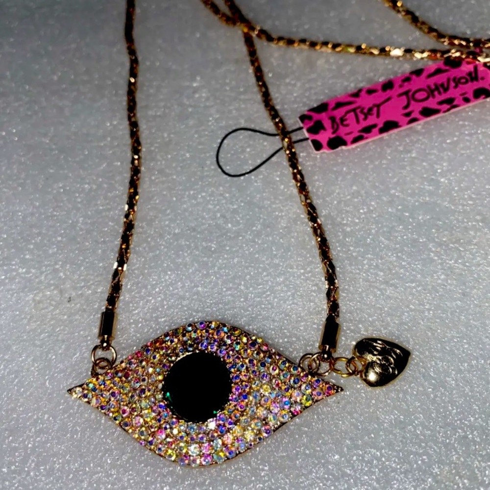 Betsy Johnson 24 inches necklace  New sale